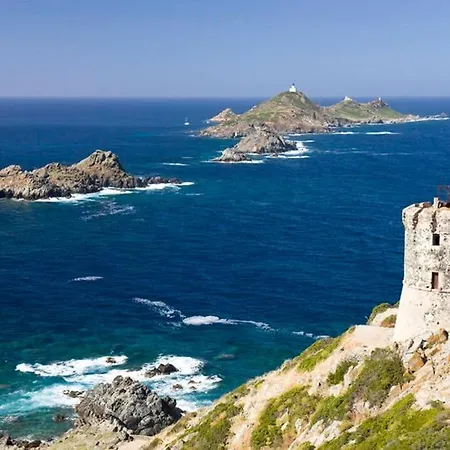 Grand Route Des Sanguinaires Vue Panoramique Ajaccio (Corsica)